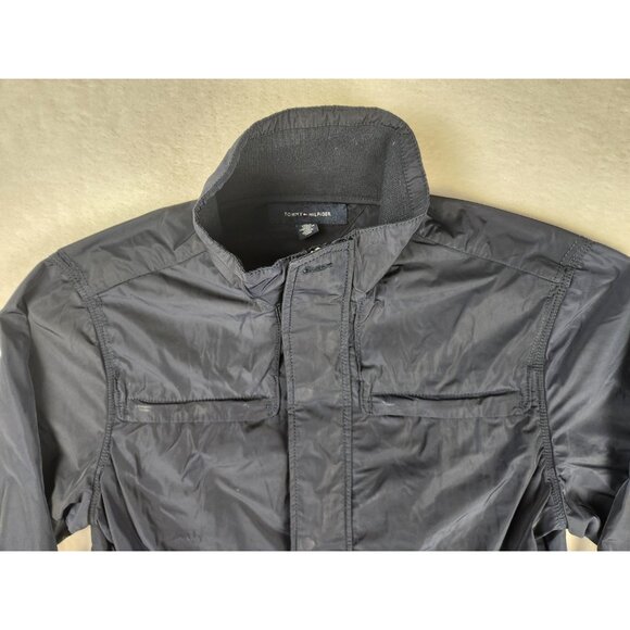 Tommy Hilfiger Men's Jacket Water & Wind Resistant Size Small Navy Full Zip - Picture 4 of 14